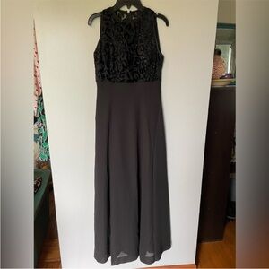 Nadine Long Gown/Dress, Black, Size 5/6